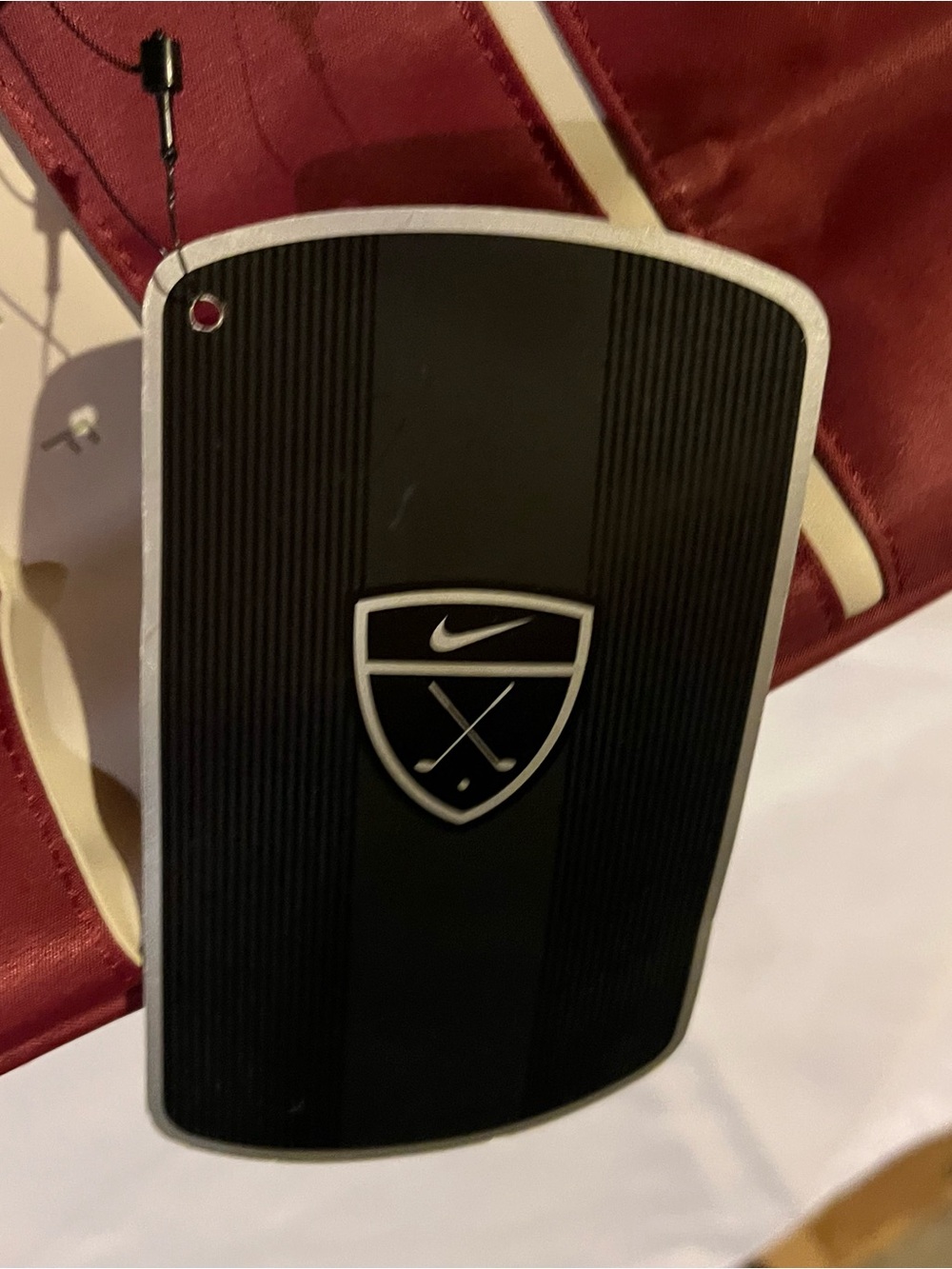 NIKE GOLF Burgandy Tote Bag-Shoulder Strap & Handles-Fully lined - Picture 6 of 8